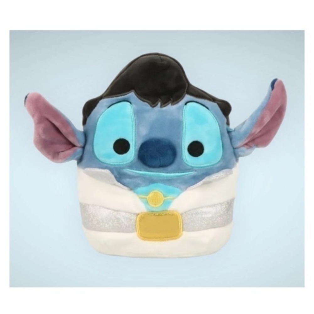 Kellytoy Squishmallow Disney Stitch Elvis Plush 8" Collectible Stuffed Animal